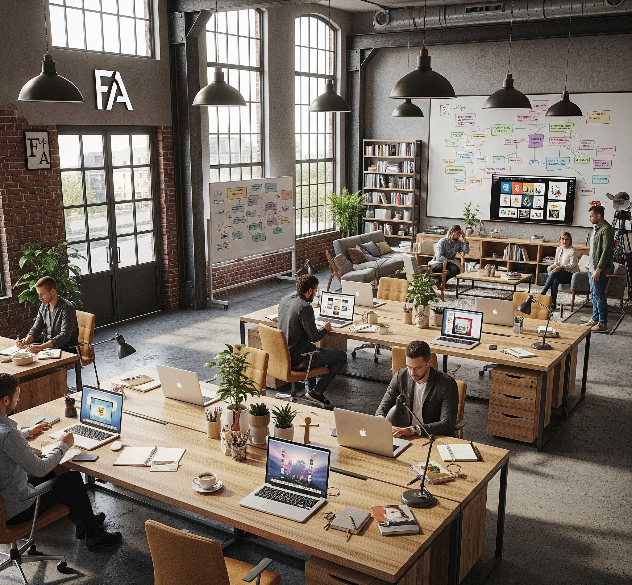 Workspace / creative process